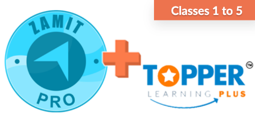 Picture of Zamit Pro + Topper Learning (Classes 1-5) (Annual Pack)