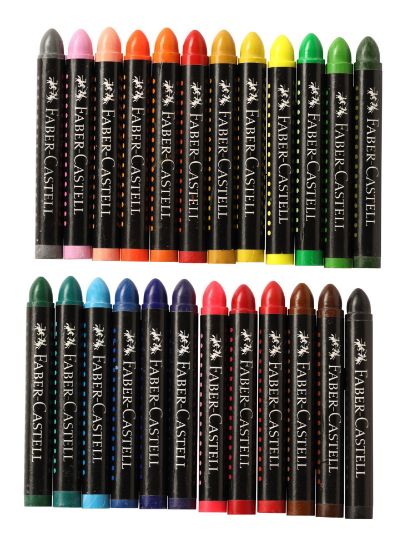 Picture of Wax Crayons Jumbo 90mm Set of 24 (Pack of 3)