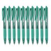 Picture of Luxor Micra Ball Pen - 0.7Mm Tip - Green Pack Of 10