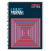 Picture of Luxor 6 Subject Spiral Premium Exercise Notebook, Single Ruled - (21cm x 29.7cm), 300 Pages- Cubes
