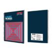 Picture of Luxor 6 Subject Spiral Premium Exercise Notebook, Single Ruled - (20.3cm x 26.7cm), 300 Pages-Cubes