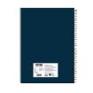 Picture of Luxor 5 Subject Spiral Premium Exercise Notebook, Single Ruled - (20.3cm x 26.7cm), 250 Pages, Cubes