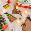 Picture of DIY Christmas Combo Kit (DIY Christmas Tree , DIY Christmas Decor , DIY Christmas Stencil and Scratch Paper )