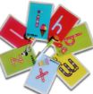 Picture of Lowercase abc Rewritable Flashcards / Tracing Mats