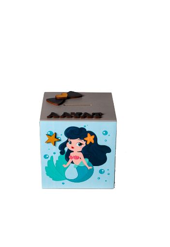 Picture of Doxbox Mermaid Theme Piggy Bank